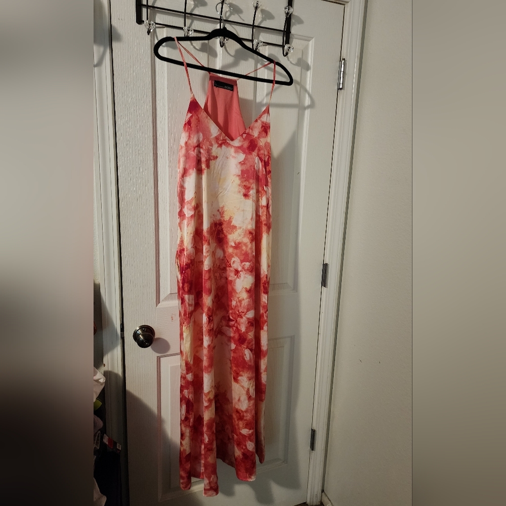 Maxi dress by chetta b size small watercolor